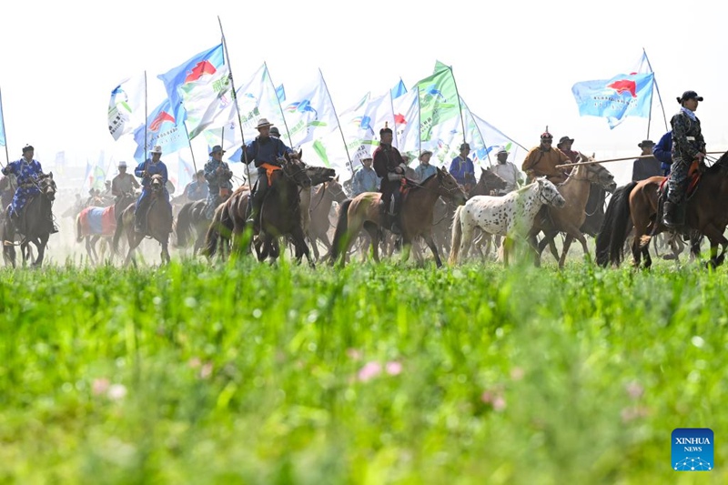 Tamasha la 34 la Naadam laanza katika Mkoa wa Mongolia ya Ndani wa China